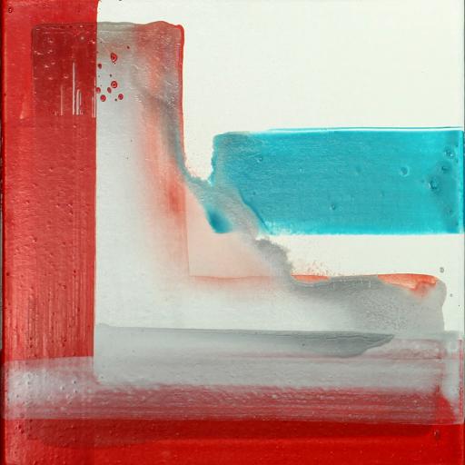 Andreas Jungk, Landscape 1, Acryl auf Leinwand, 50x50cm, 1.800 Euro