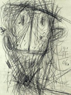 Horst Hussel, Zeichnung