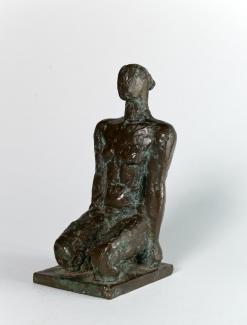 Christine Dewerny, Moderato, 1994, Bronze, Ex. 5/6, 17x7,5x10cm, 1400.- Euro, Galerie Weise Chemnitz