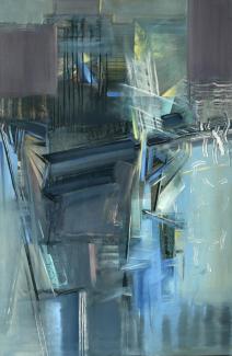 Steffi Deparade-Becker, Stadtimpression, 2016, 120x80cm