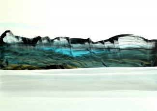 Brigitte Stenzel Andreas Jungk  universal landscapes  Vernissage: Do. 4. Juli 2019, 19.30Uhr  FIRST FLOOR:  Lydia Thomas / Thomas Kretschel. Fotografie / Übermalung 