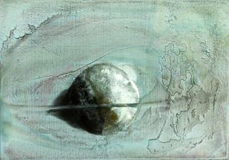 Andreas Jungk, Birth, Acryl auf Aludibond, 70x100cm, 3.200 Euro