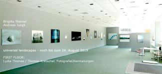 Brigitte Stenzel Andreas Jungk  universal landscapes  noch bis zum 24. August 2019