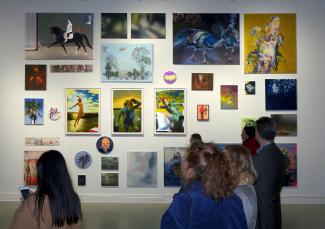 „Haubentaucher“ mit Arbeiten von Eva Blanche, Heidi Baudrich, Frank Berendt, Isabelle Dutoit, Hanne Kroll, Florian Merkel, Ann-Kathrin Müller, Kerstin Seltmann Kerstin Skringer, Jakob Schmölzer, Lydia Thomas