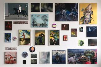 „Haubentaucher“ mit Arbeiten von Eva Blanche, Heidi Baudrich, Frank Berendt, Isabelle Dutoit, Hanne Kroll, Florian Merkel, Ann-Kathrin Müller, Kerstin Seltmann Kerstin Skringer, Jakob Schmölzer, Lydia Thomas